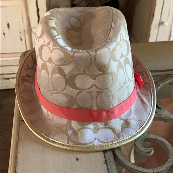 Coach Polyester Signature Monogram Hat - Picture 2 of 5